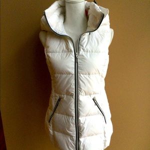 My Anorak Down white Vest. Medium.